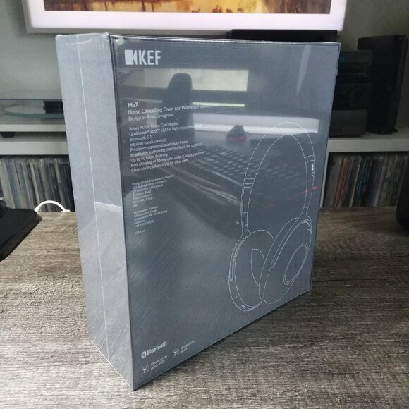 * NEW * KEF Mu7 active noise cancelling (ANC) wireless headphones - Picture 9 of 10